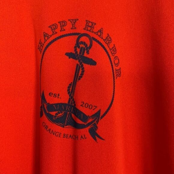 Sport Tek Happy Harbor Marina Long Sleeve Moisture Wicking Red Size XXL EUC - Picture 4 of 8